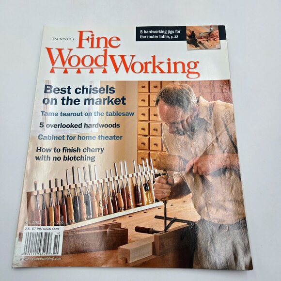 Tauton’s Fine Woodworking Magazine Lot February April June August October Decemb - Picture 8 of 14